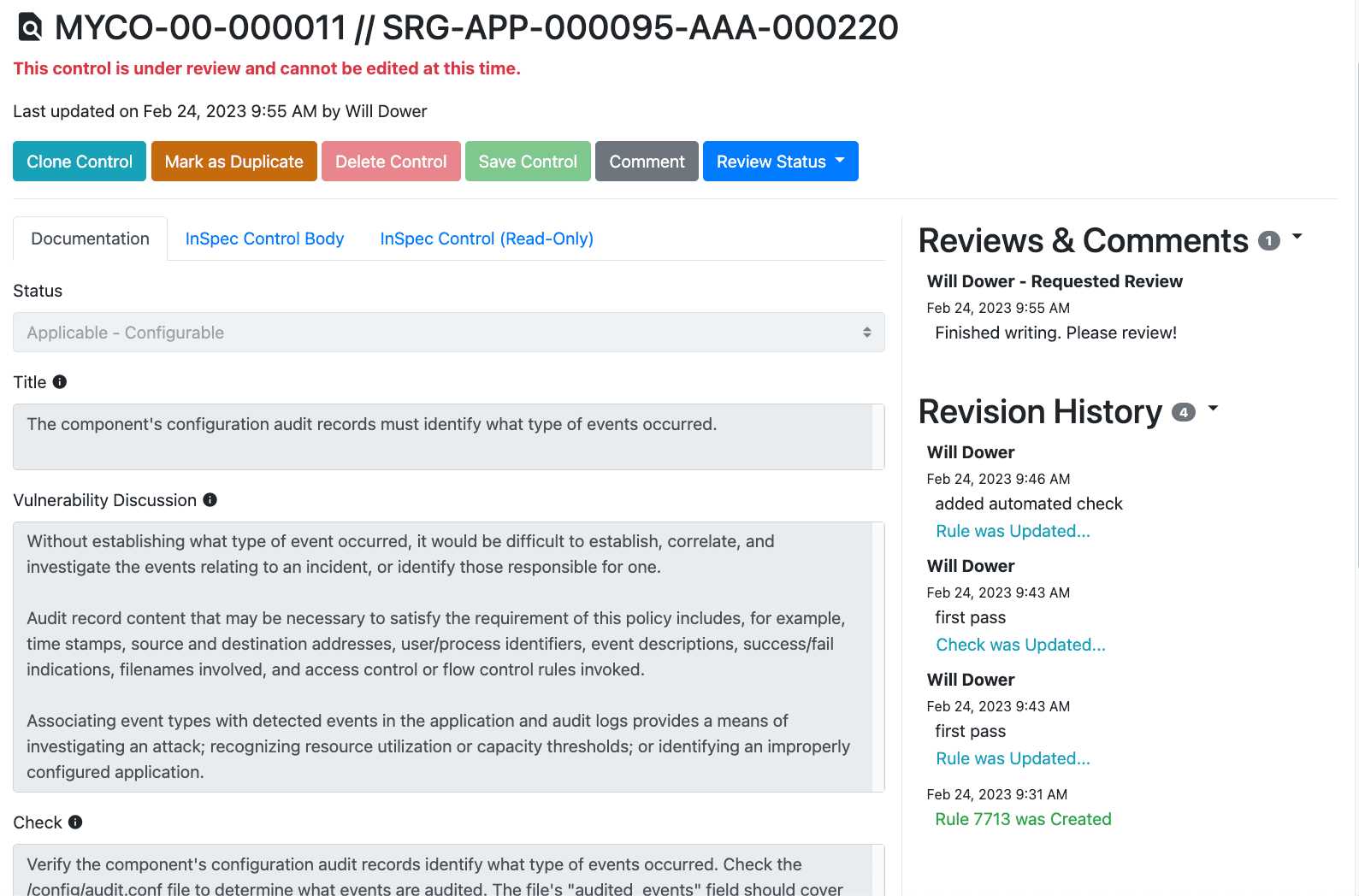 Streamline Baseline Creation In A Collaborative Environment